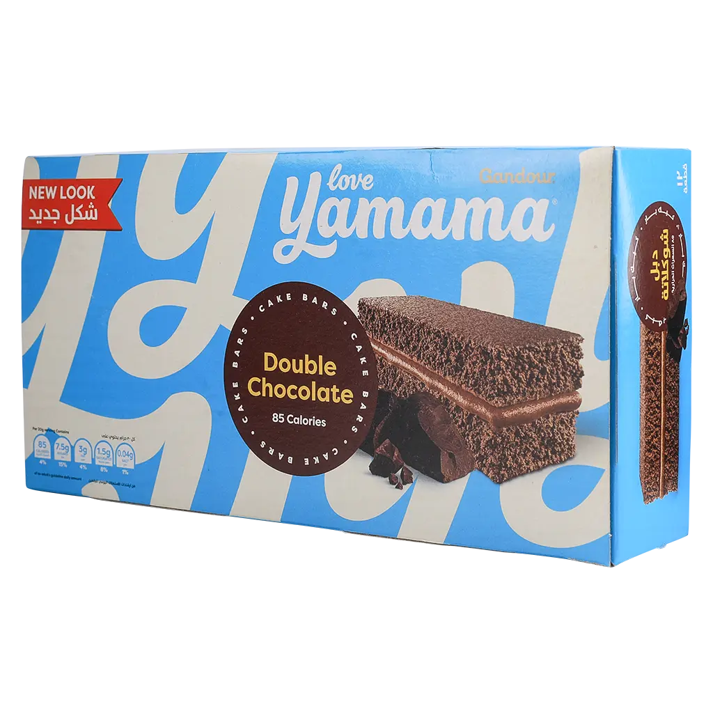 Gandour Yamama Cake Bar Double Chocolate 12 pcs 20 gm - view 1