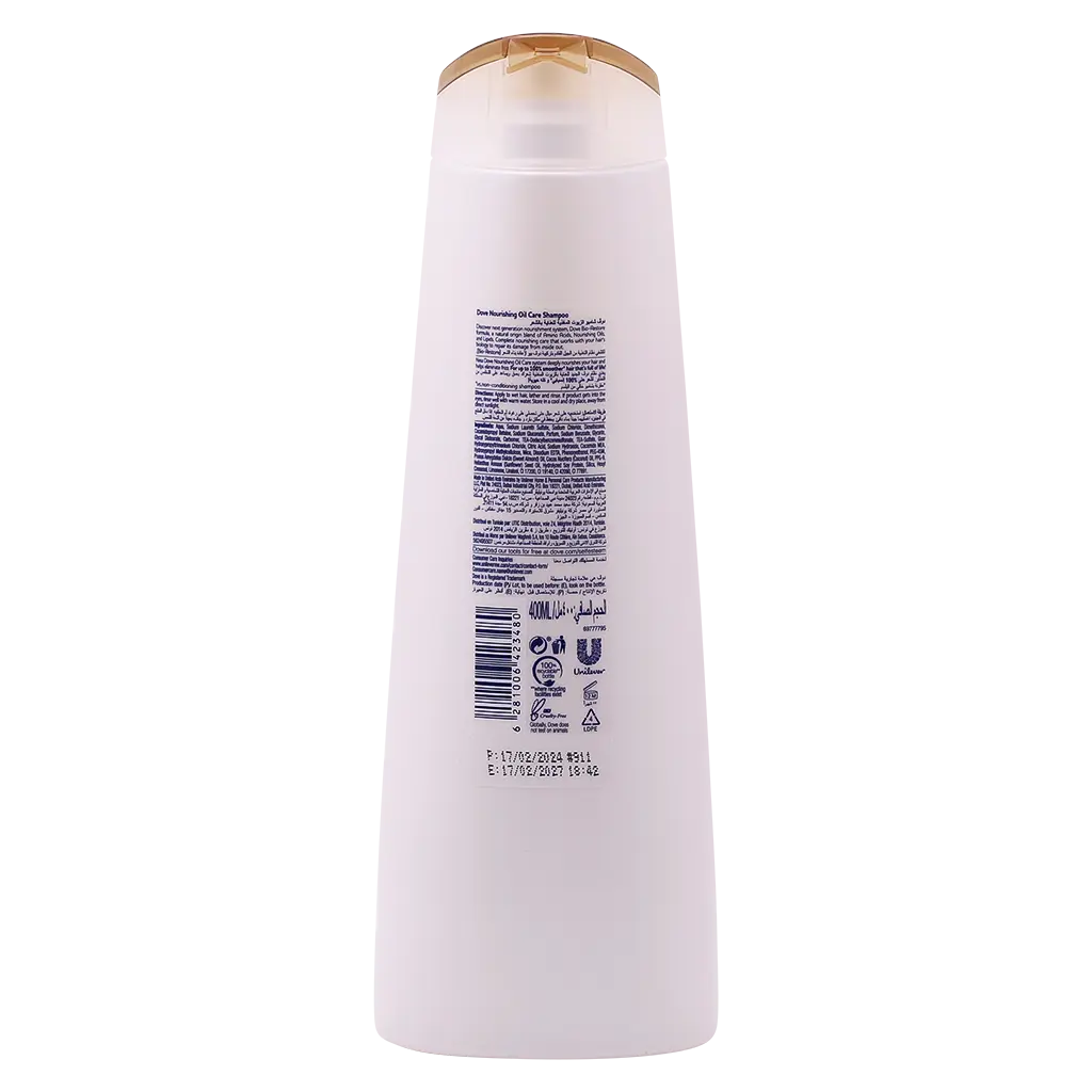 Dove Shampoo Nourishing Oil 400 ml - view 2