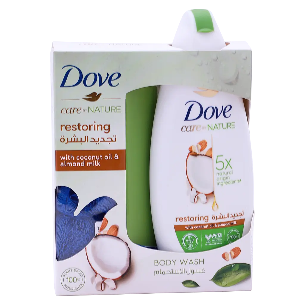 Dove Care Body Wash With renew blend technology Coconut and Almond 250 ml - view 2