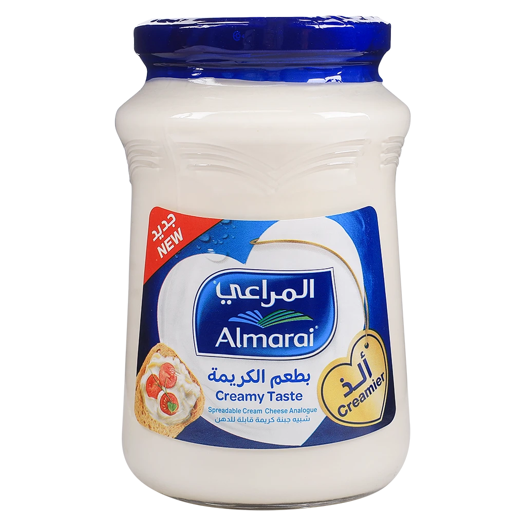 Almarai Spreadable Cream Cheese Jar 500 Gm