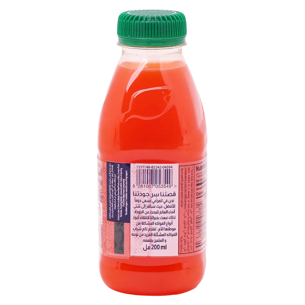 Almarai Mixed Fruit Nectar No Added Sugar 200 ml - view 3