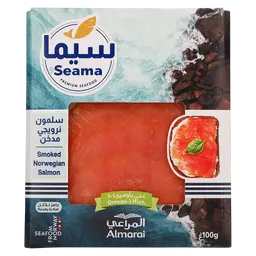 سيما شرائح سلمون مدخن 100 جم