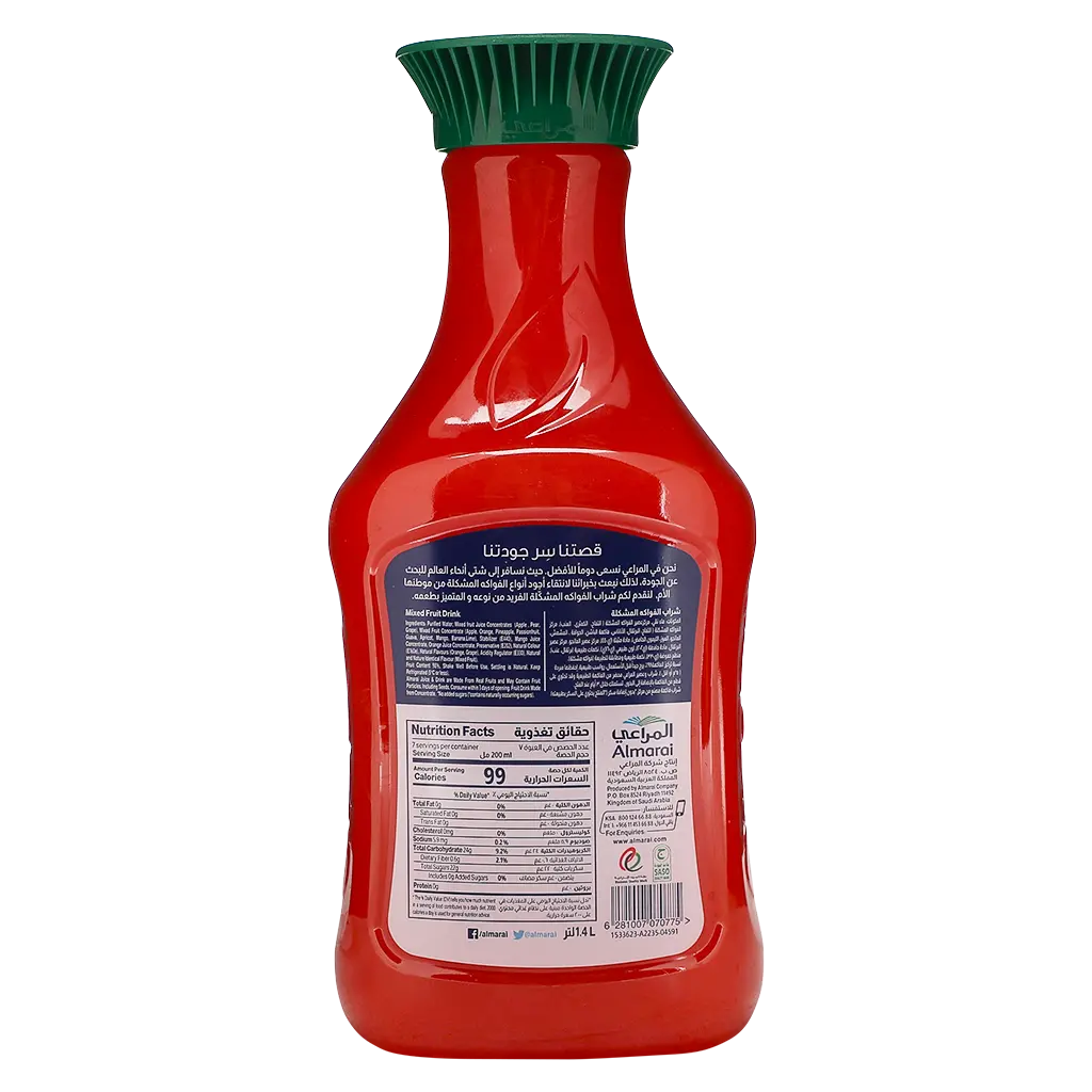 Almarai Mixed Fruit Nectar No Added Sugar 1.4 L - view 5