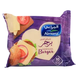 المراعي شرائح جبنة للبرجر 10 شرائح 200 جم