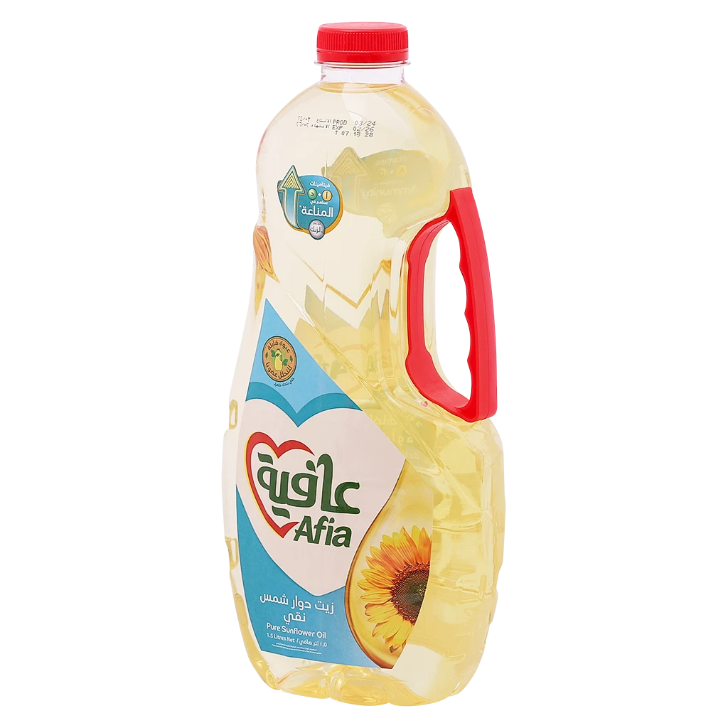 Afia Sunflower Oil 1.5 L