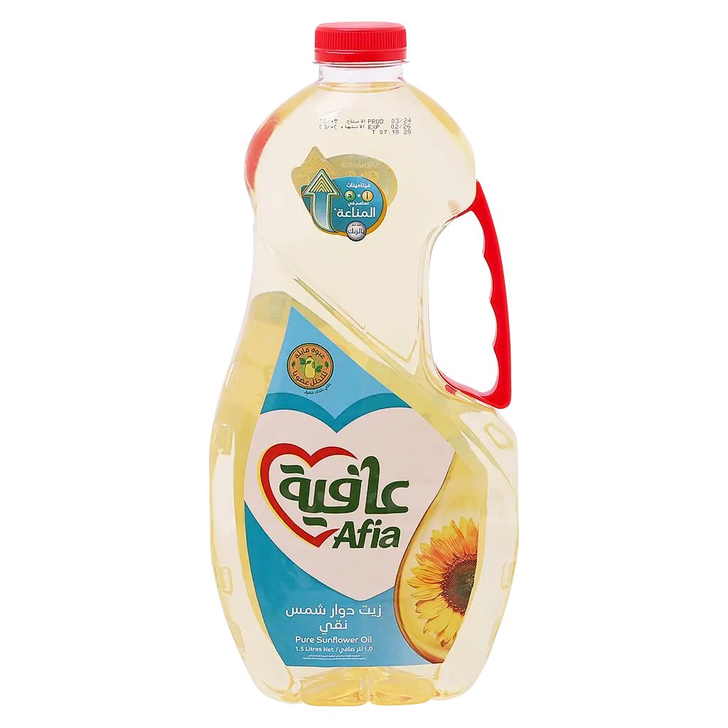 Afia Sunflower Oil 1.5 L - view 2