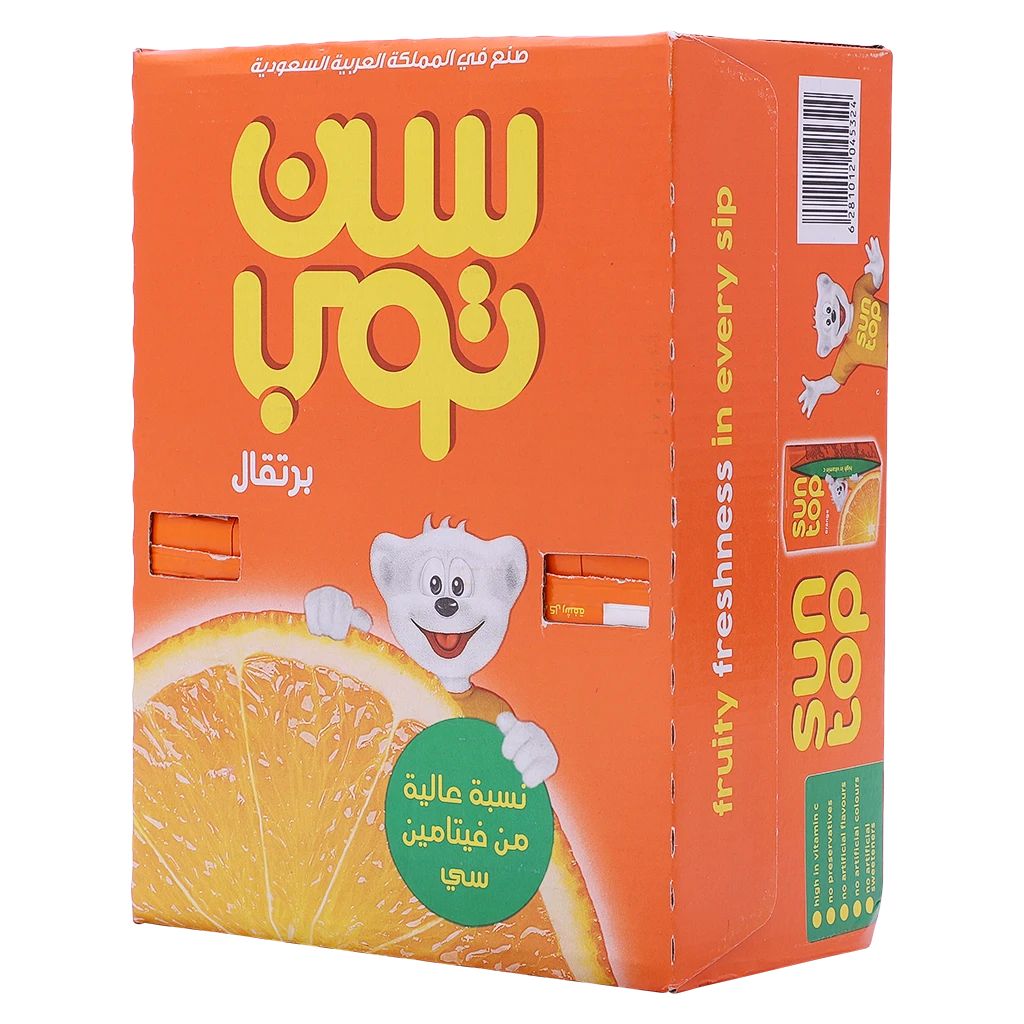 Suntop Orange Carton 18 x 125ml 