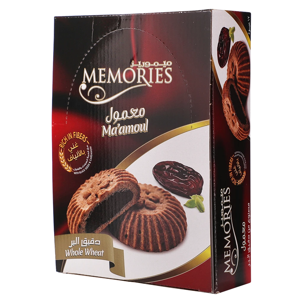 Memories Maamoul With Dates Box 12 pcs 35 gm