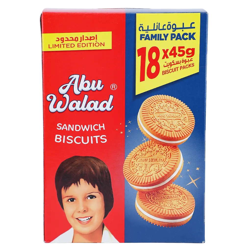 Abu Walad Biscuit Family 18 x 45 gm - view 2
