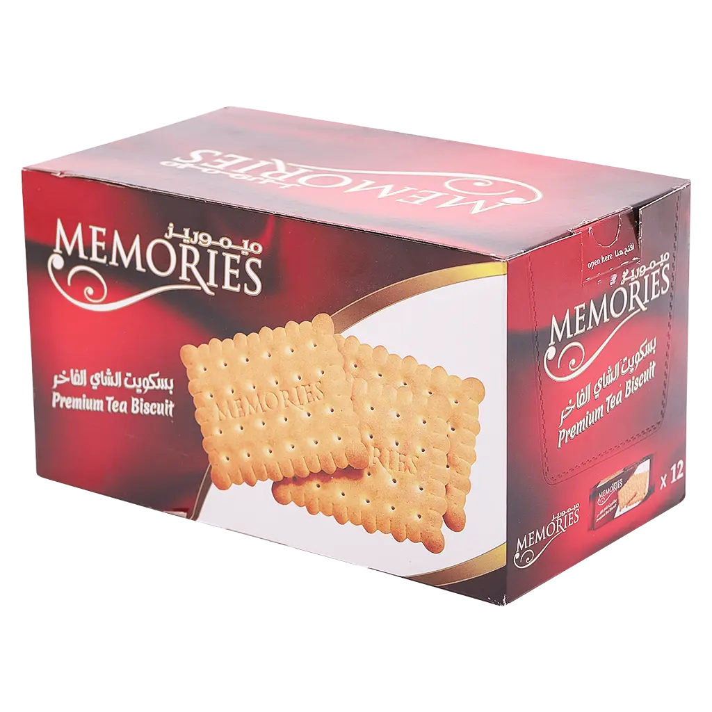 Memories Tea Biscuits 12 pcs 70 gm - view 1