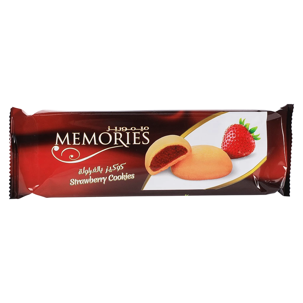 Memories Strawberry Cookies 100 gm