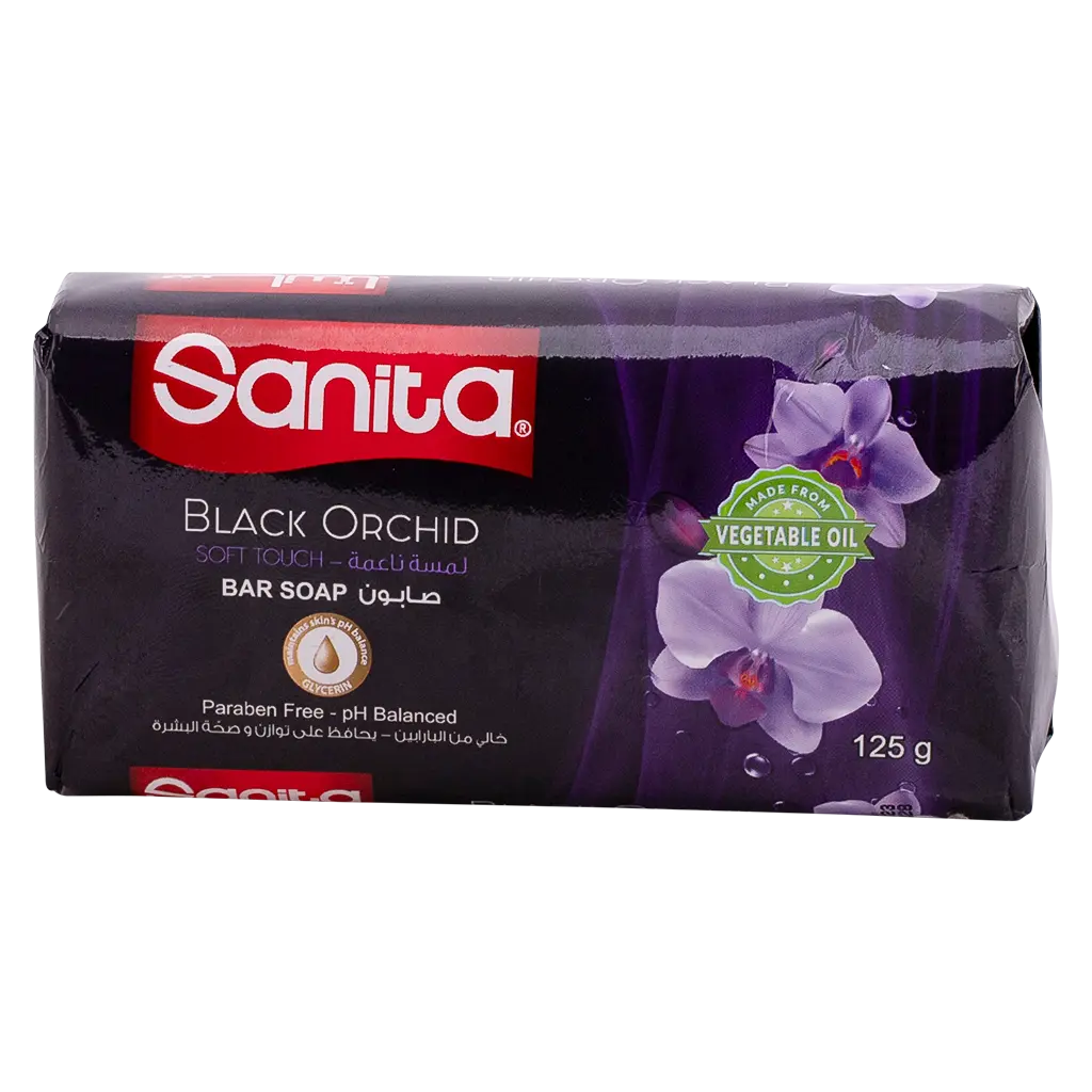 Sanita Black Orchid Bar Soap 125 gm - view 2