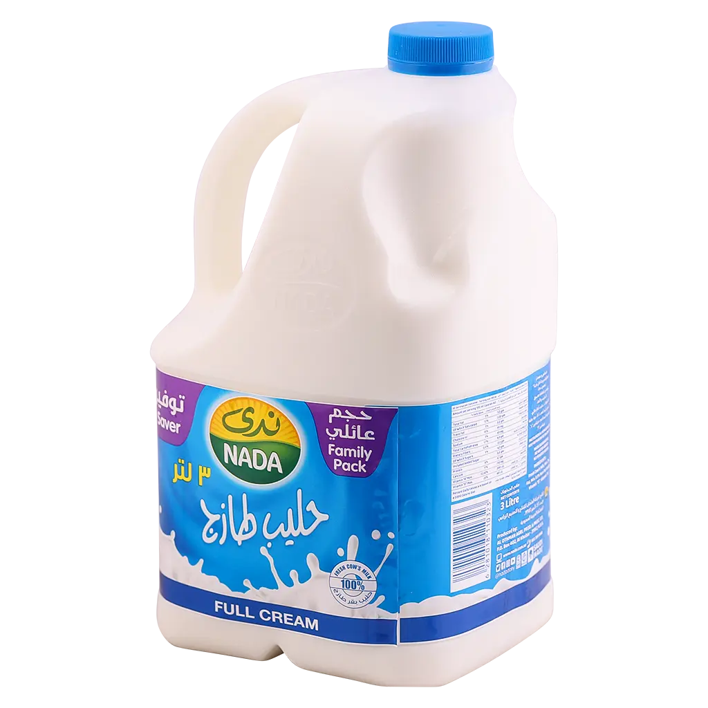 Nada Full Fat Milk 3L - view 2