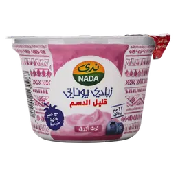Nada Greek Yoghurt Low Fat Blueberry 160 gm