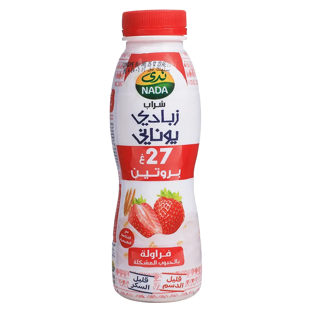 Nada Greek Yoghurt Drink Low Fat  Strawberry & Cereal  330 ml - view 1