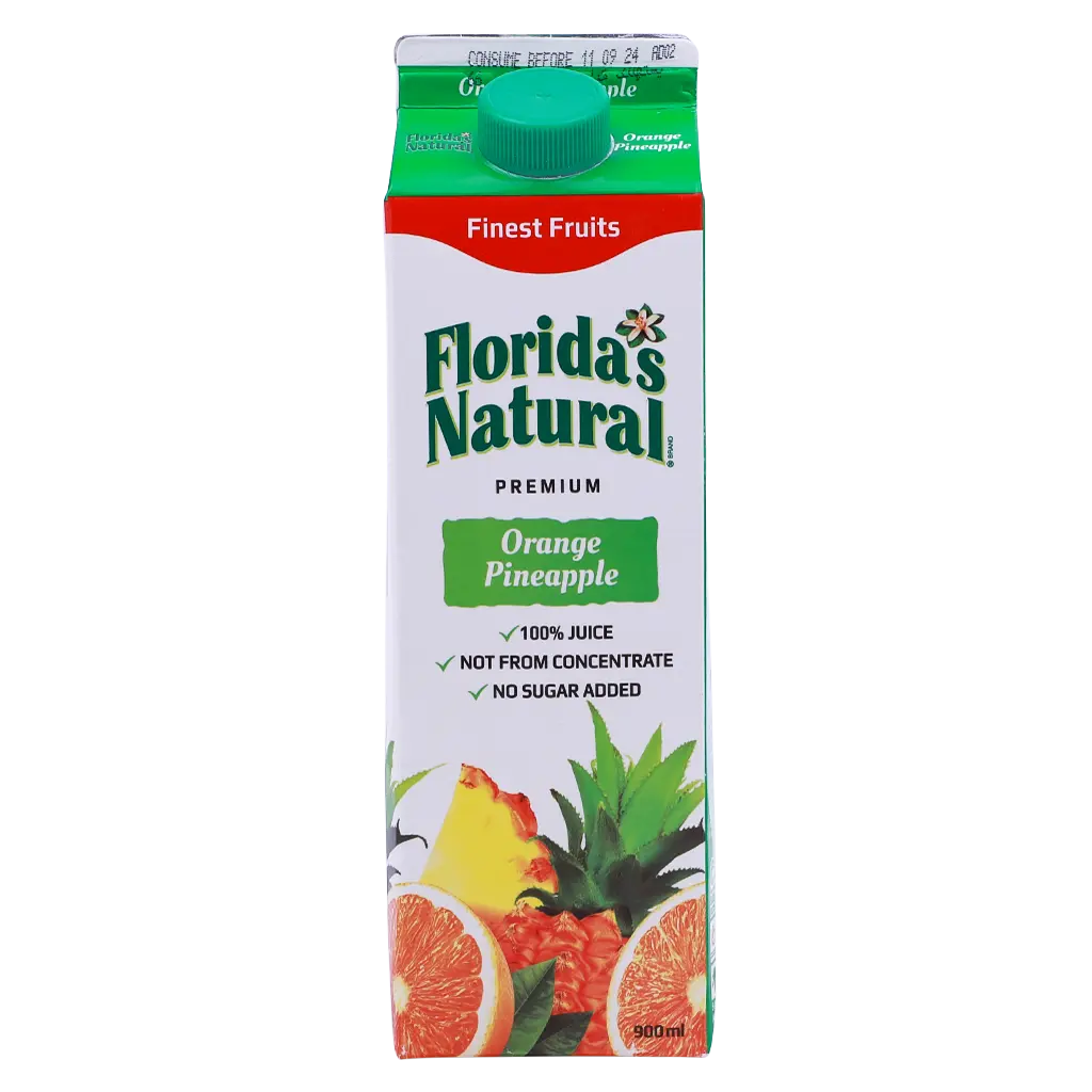 Florida Orange & Pineapple Flavor Juice 900 ml - view 3