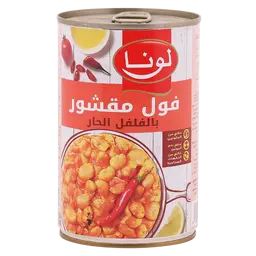 Luna Foul Peeled With Chili 450 gm