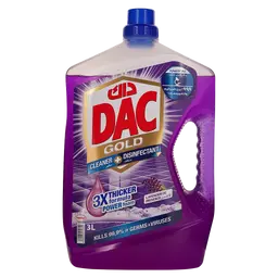 Dac Gold Disinfectant Cleaner Lavender 3 L