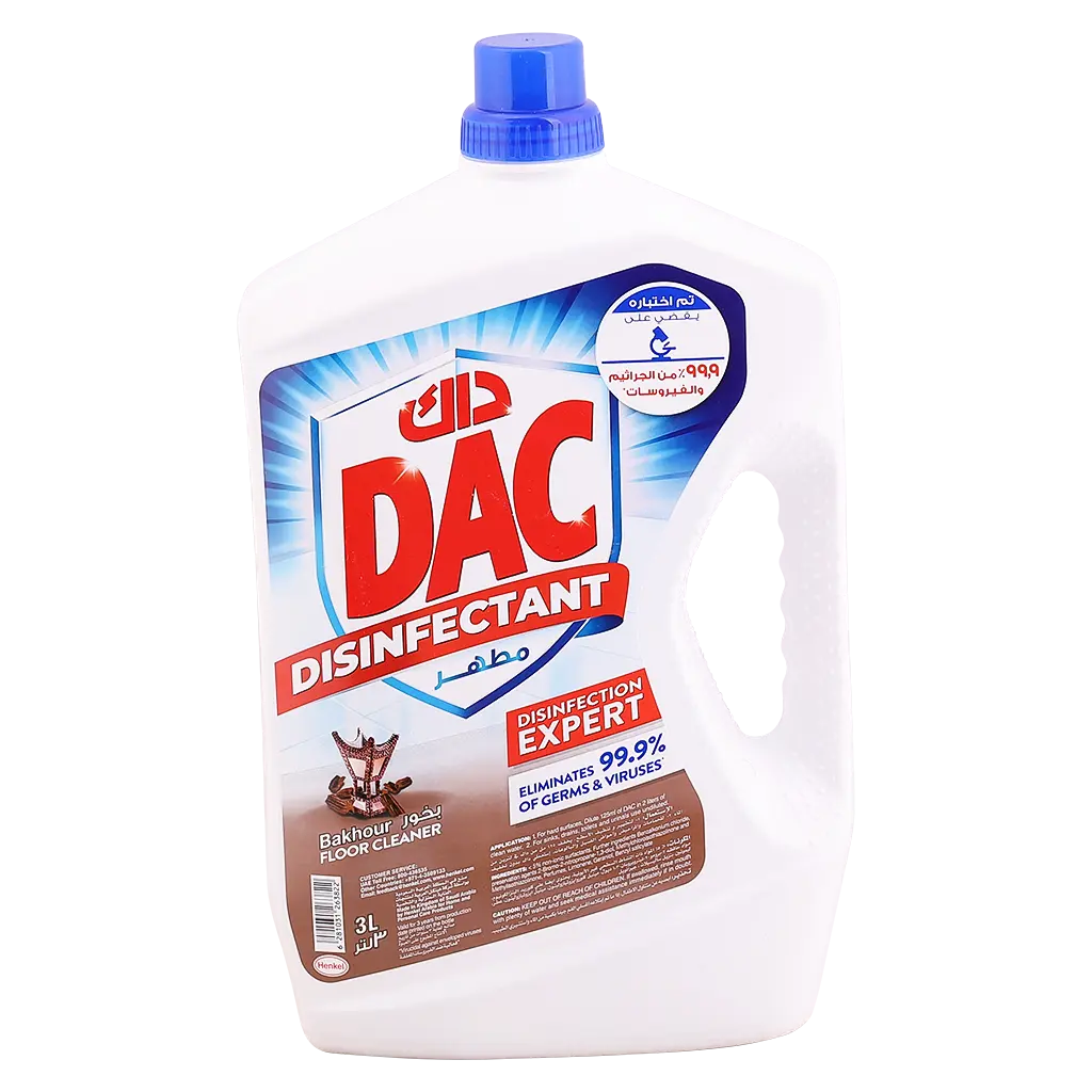 DAC Disinfectant Cleaner Liquid Bakhoor Scent 3 L - view 1