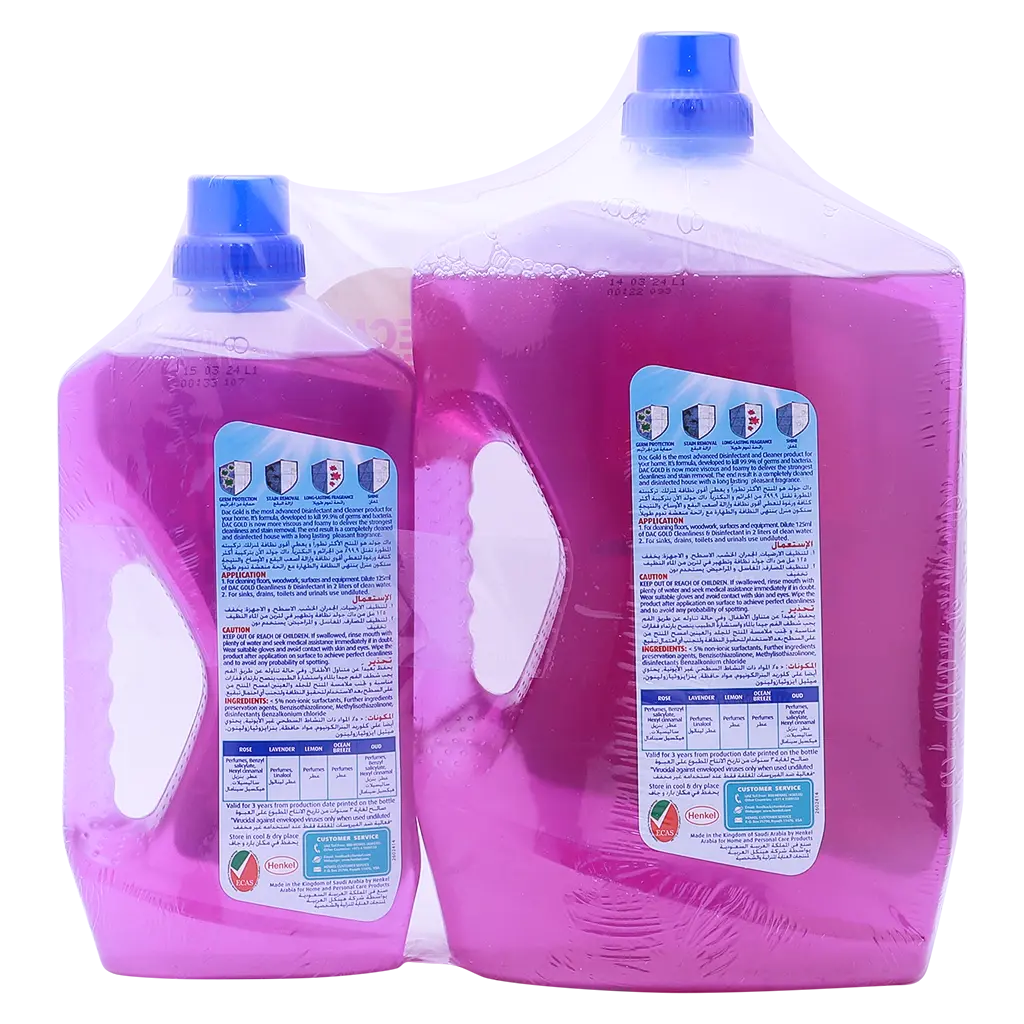 Dac Gold Disinfectant Lavender 3Ltr +1Ltr Free - view 2