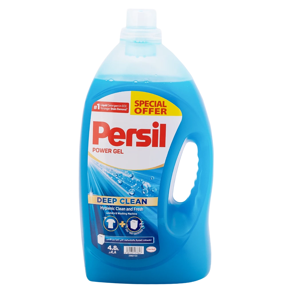 Persil Power Gel Liquid Laundry Detergent 4.8 L