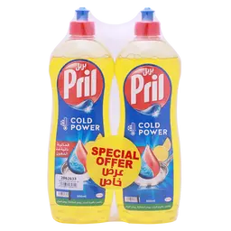Pril Dishwash Lemon 2*950ml       