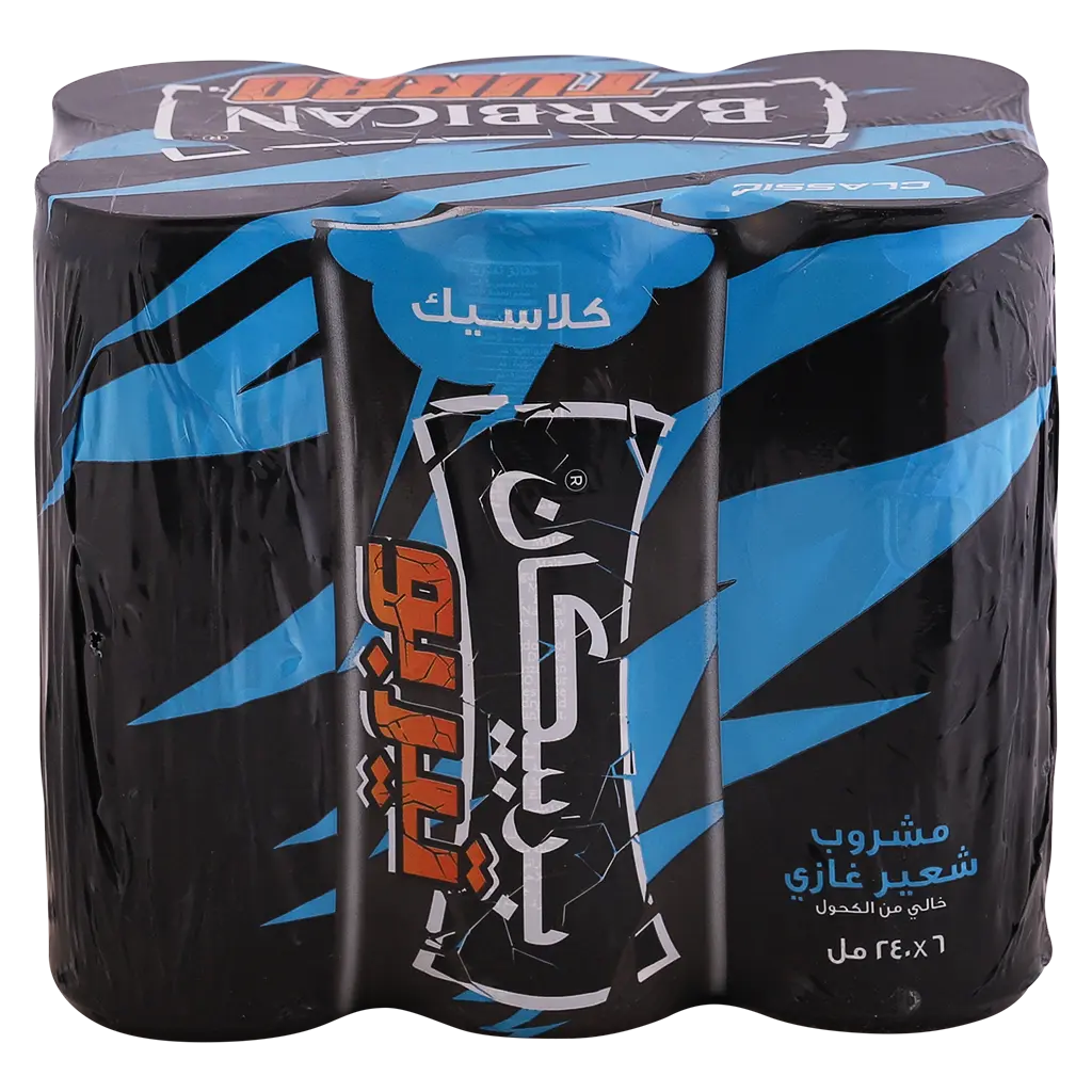 بربيكان تيربو مشروب شعير كلاسيك 6*250مل - view 2