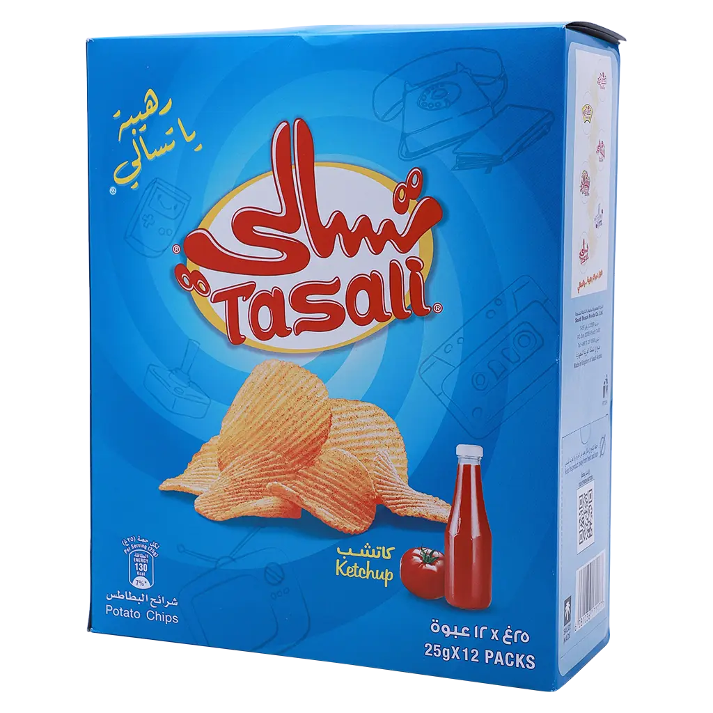 Tasali Ketchup Potato Chips 12 pcs 25 gm - view 2