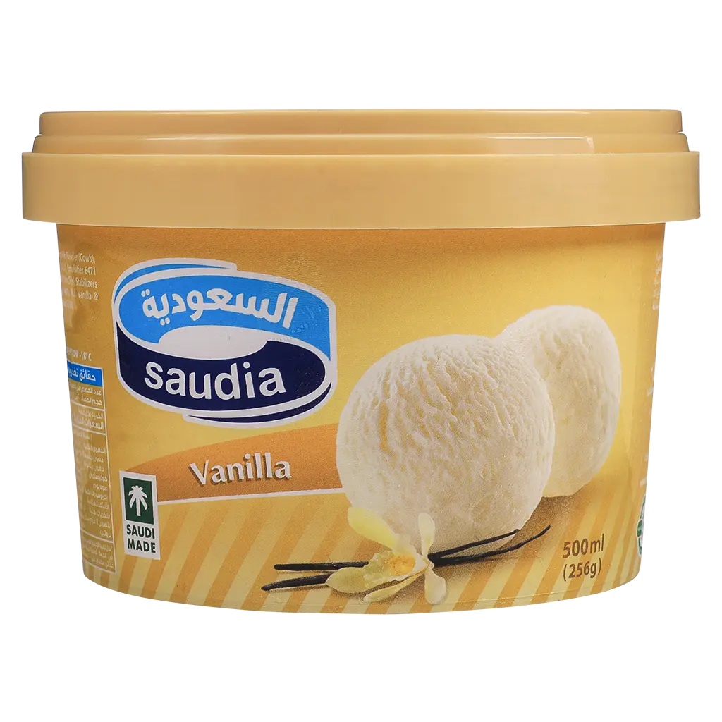 Saudia Ice Cream Vanilla 500 ml - view 2