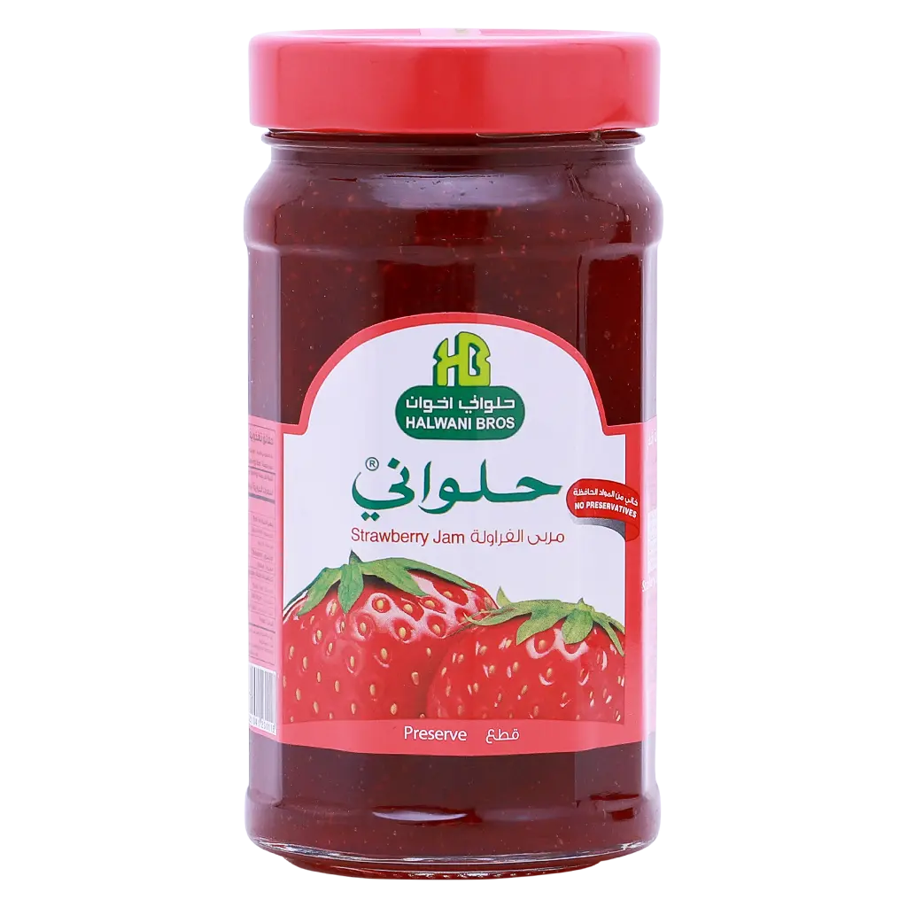 Halwani Strawberry Jam Preserve  400 gm - view 1