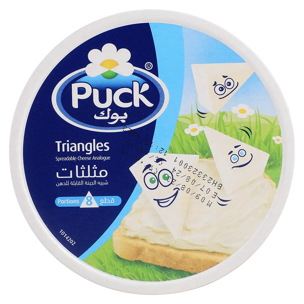 Puck Analogue Cream alternative Cheese Triangles 8 Pieces 120 gr - view 3