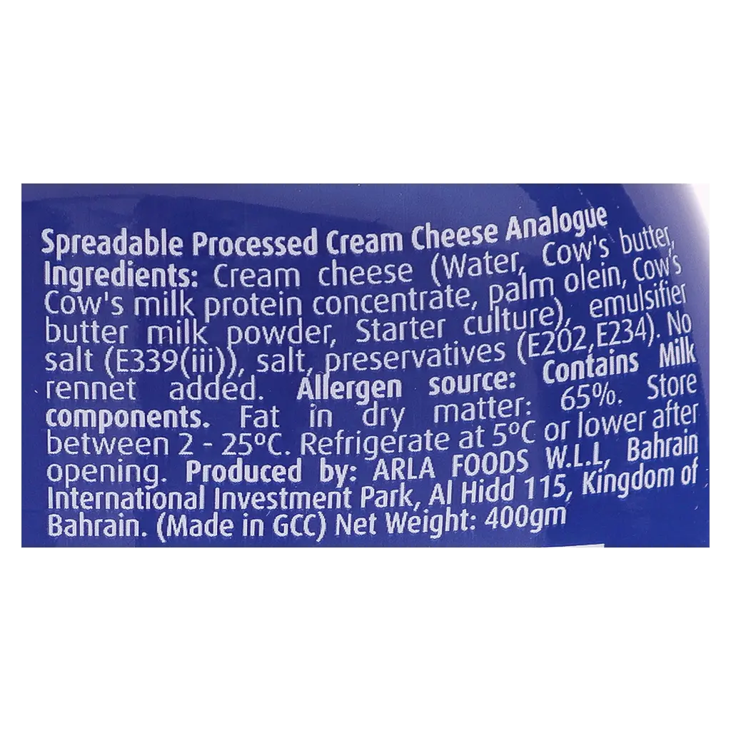 Puck Squeeze Analogue Cream Cheese 400 gm - view 6