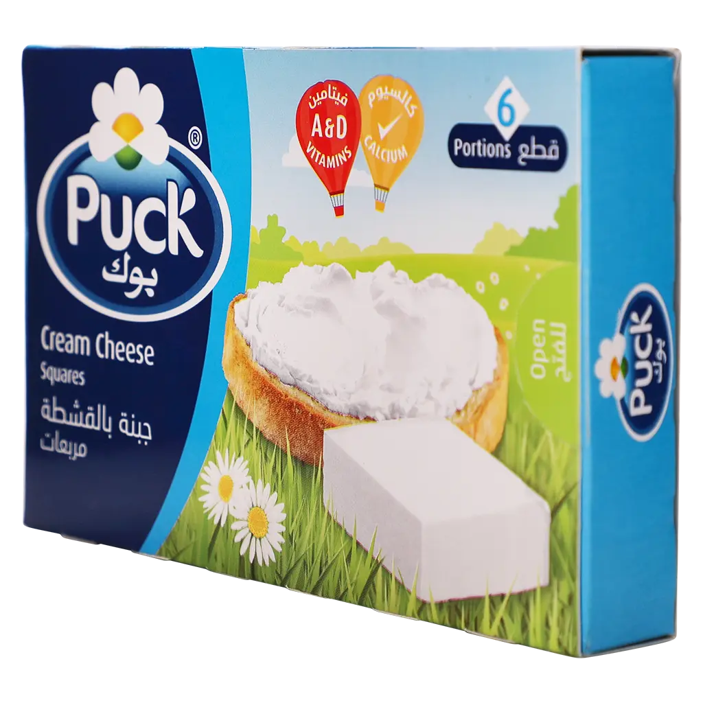 Puck Cream Cheese Squares 6 pcs 108 gm - view 8