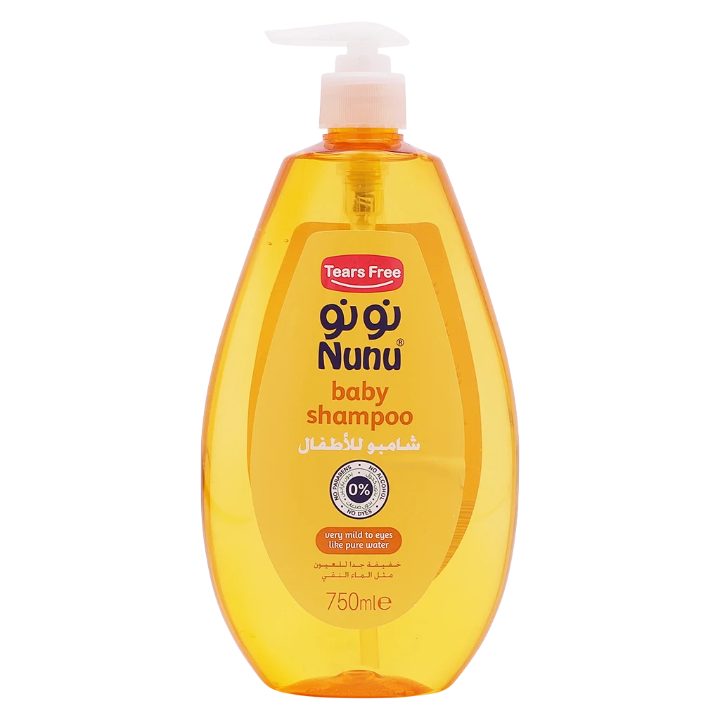 Nunu Baby Shampoo Pump 750 ml