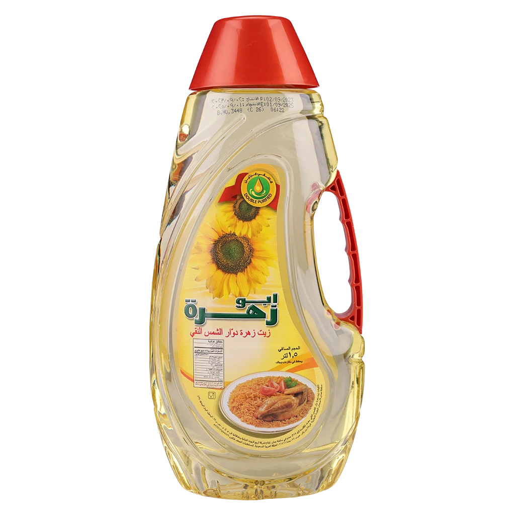 Abu Zahra Sunflower Oil 1.5 L