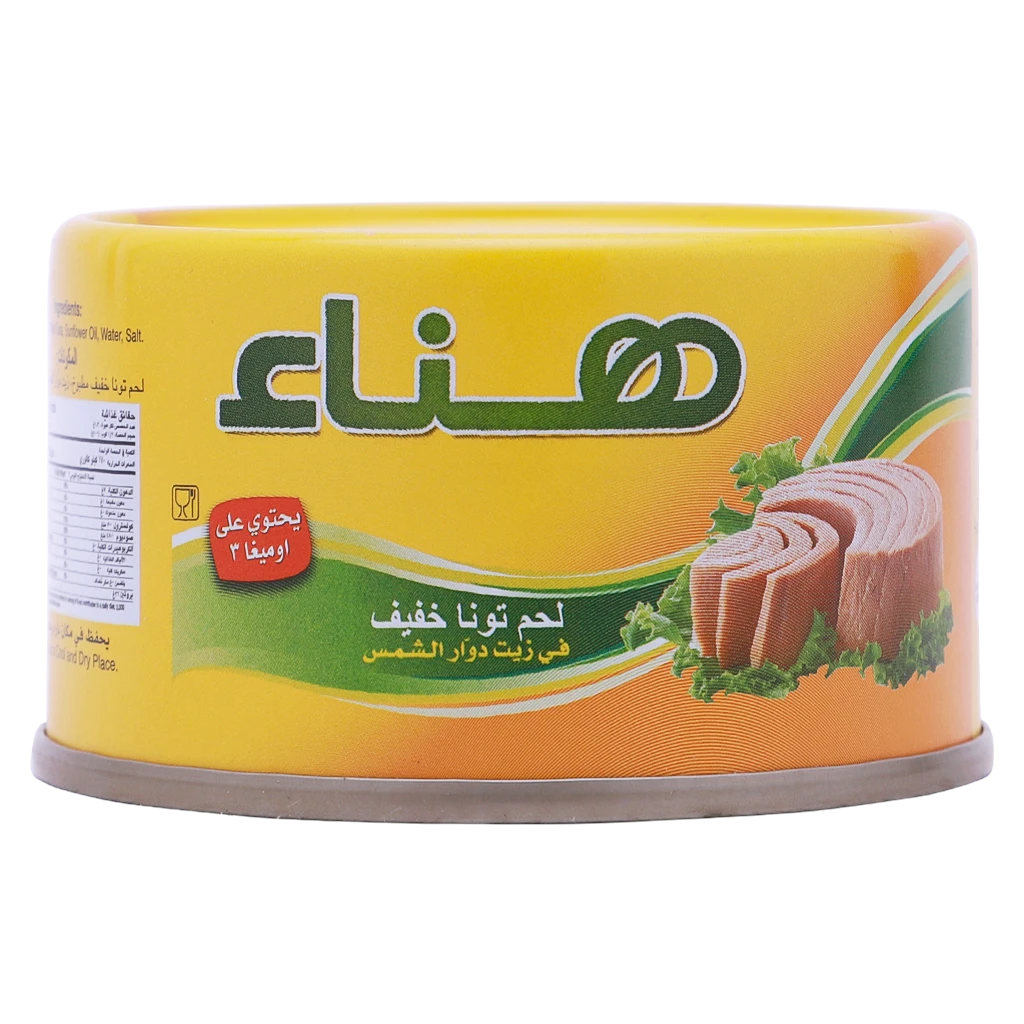 هناء لحم تونا خفيف 95 جم