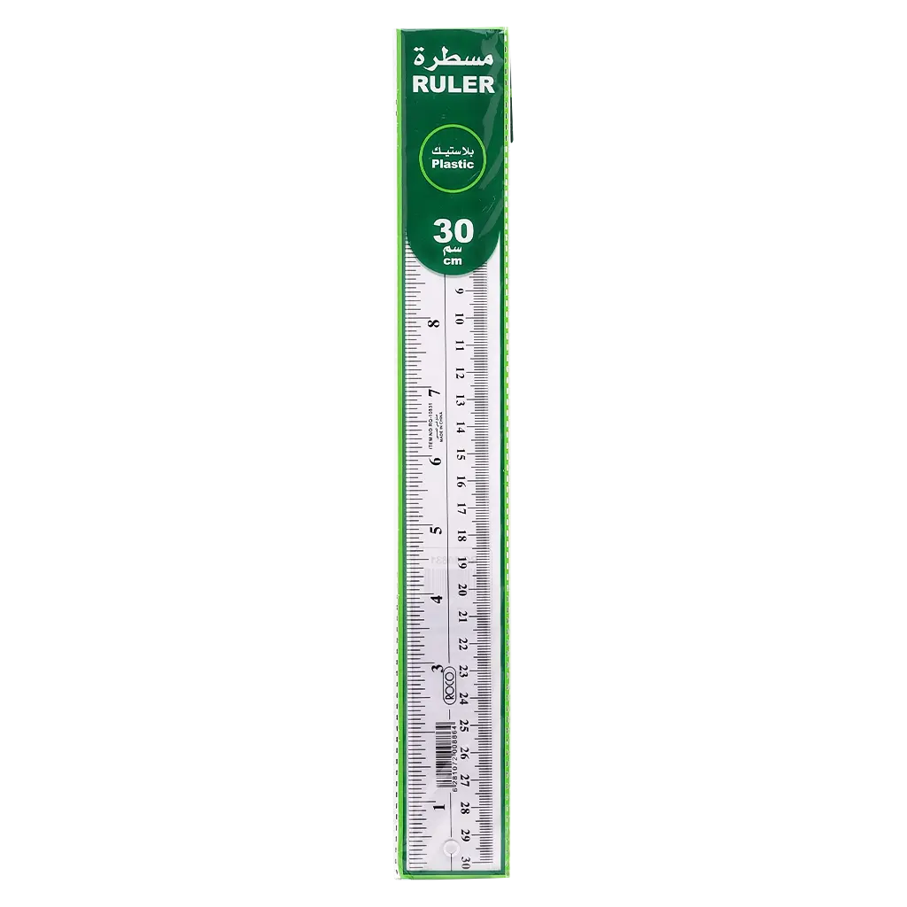 Roco Ruler Straight Edge 12" 30 cm Plastic - view 1