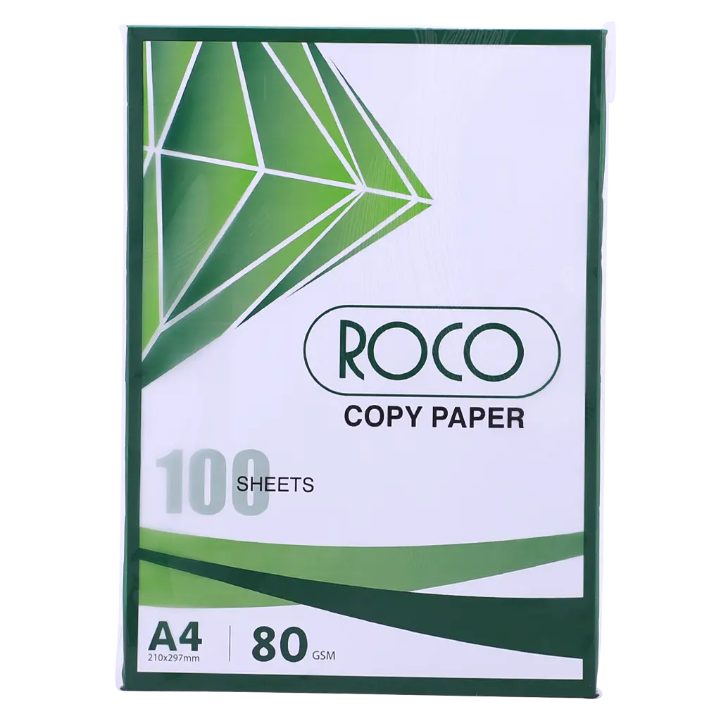 Roco Copy Paper Plain White A4 80 gm 100 Sheets - view 1