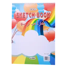 Roco Sketch Book for Pencil Drawing and Painting Diversed 110 gsm White A4 20 Sheets