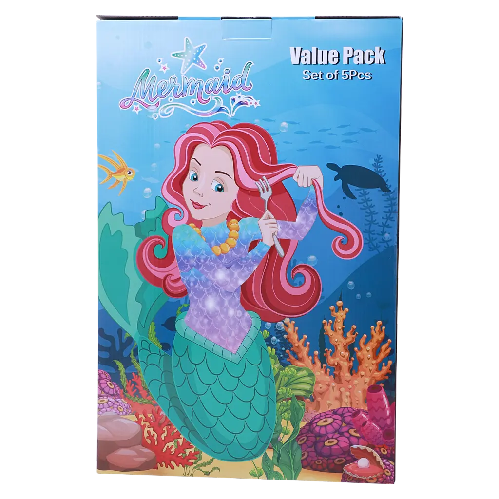 Royal Falcon Backpack Trolley  Mermaid Set of 5 pcs 16 inch - view 3