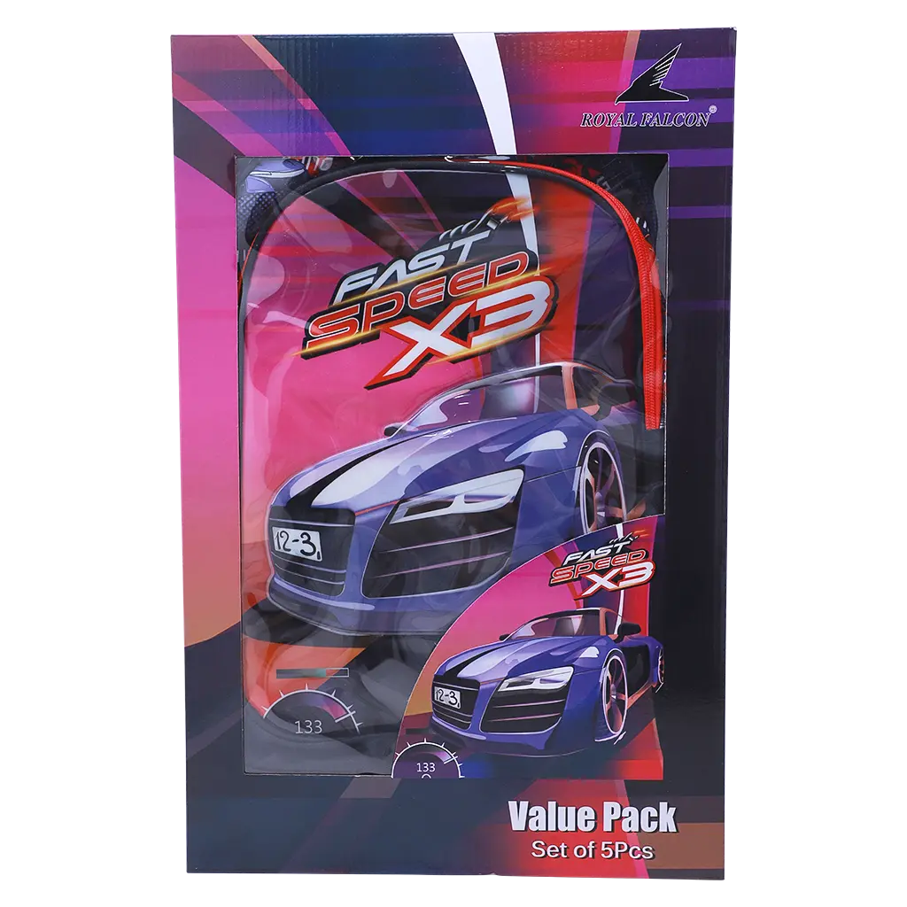 Royal Falcon Backpack Trolley Fast Speed X3 Set of 5 pcs  16 inch - view 2