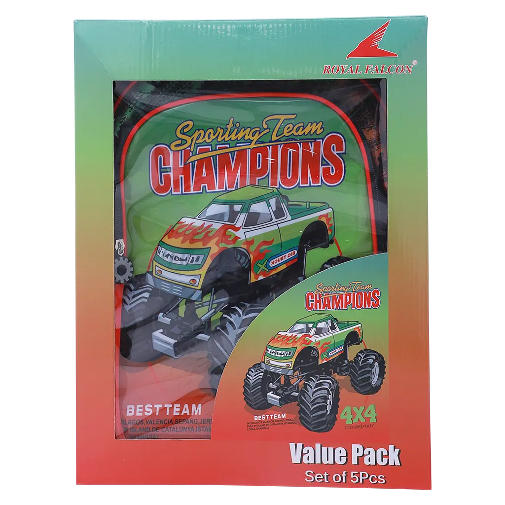 Royal Falcon Backpack Champions Set of 5 pcs  16 inch - view 2