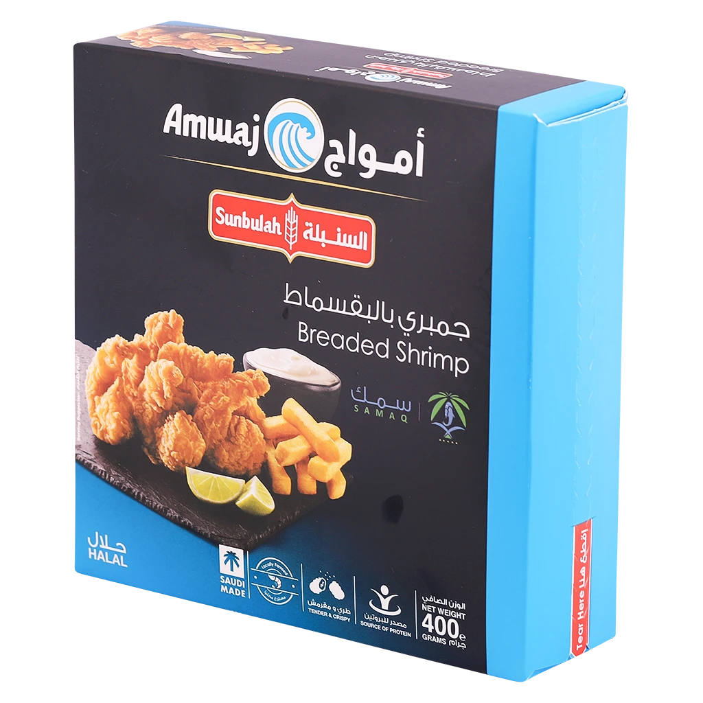 Sunbulah Breaded Regular Shrimp 400 gm