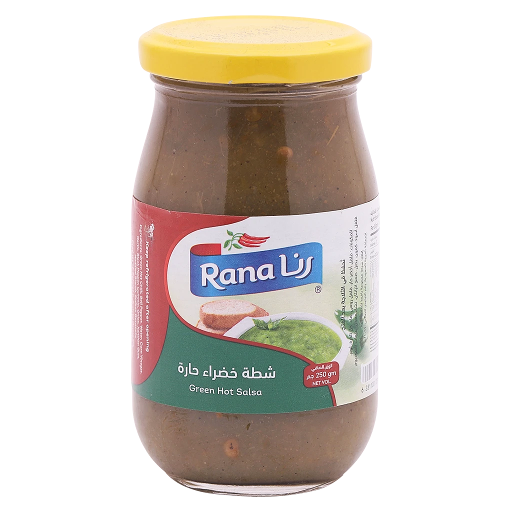 Rana Hot Sauce Green 250 gm