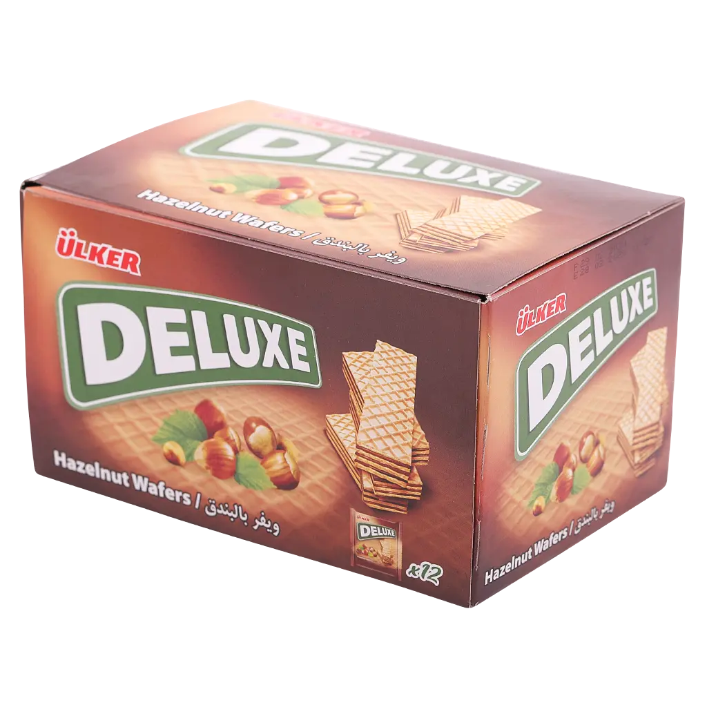 Ulker Deluxe Wafer Hazelnut Box 12 pcs 40 gm - view 1