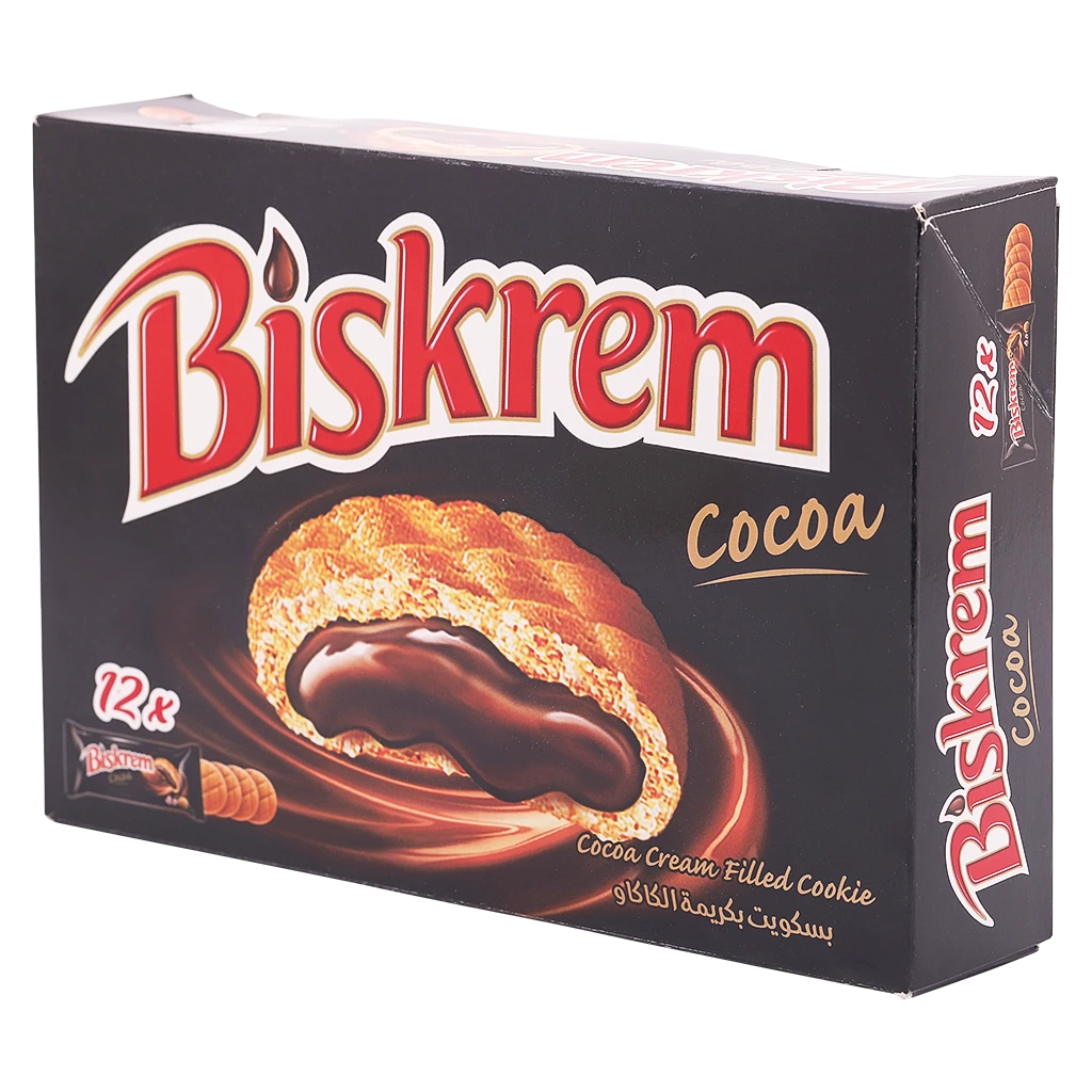 Ulker Biskrem Cocoa Box 12 Pcs 36 gm
