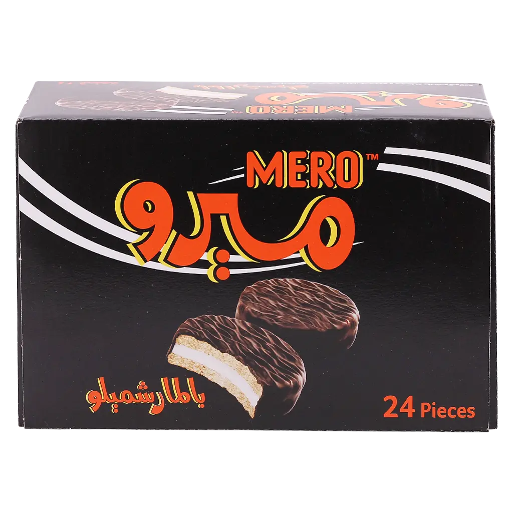 Rana Mero Cake with marshmello Coverd By Chocolate Box 24 x 23gr  - view 2