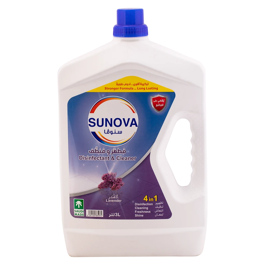Sunova Disinfectant cleaner Lavendar 3L 