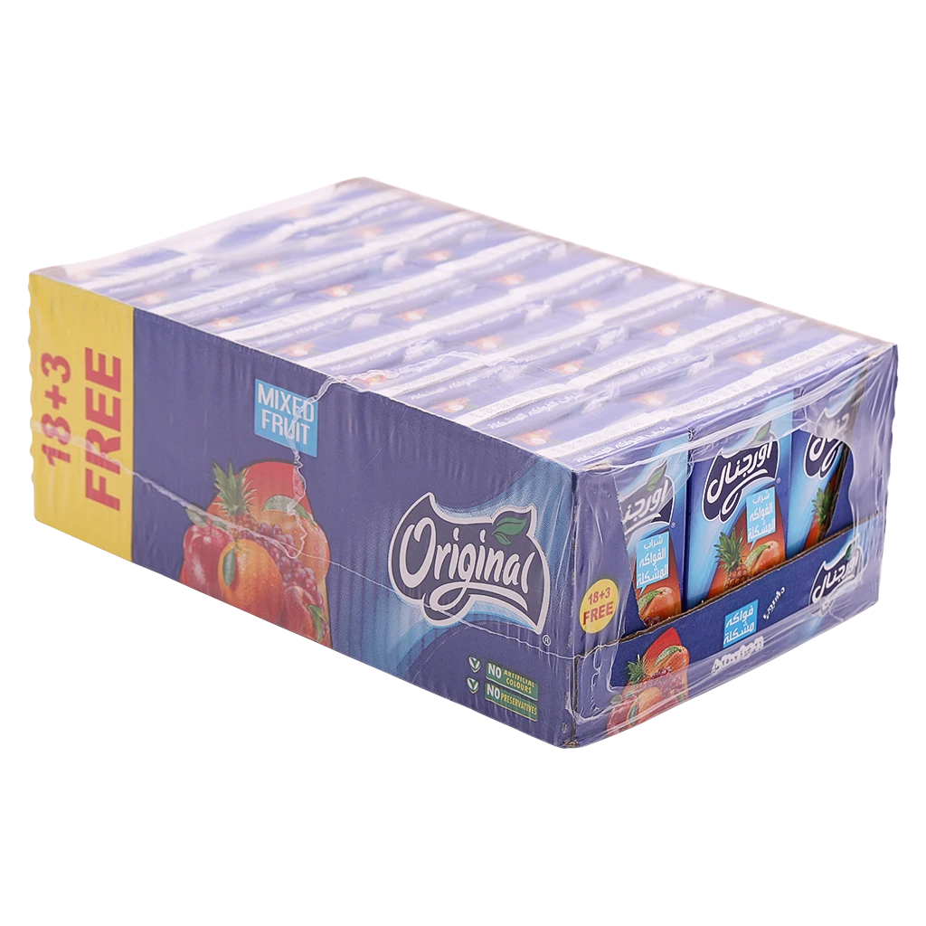 Original Mix fruits Drink 18 pcs 250 ml