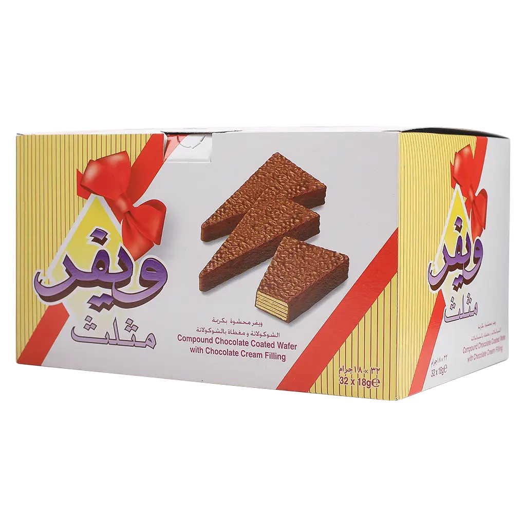 رنا مثلث الويفر بالشوكلاته علبة 32 حبة 25جم - view 2
